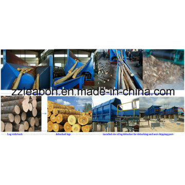 High Clean Rate Paper Pulp Log Debarking Machine